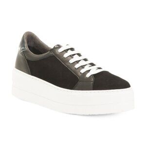BOS. & CO. Made In Portugal Suede Maude Sneakers